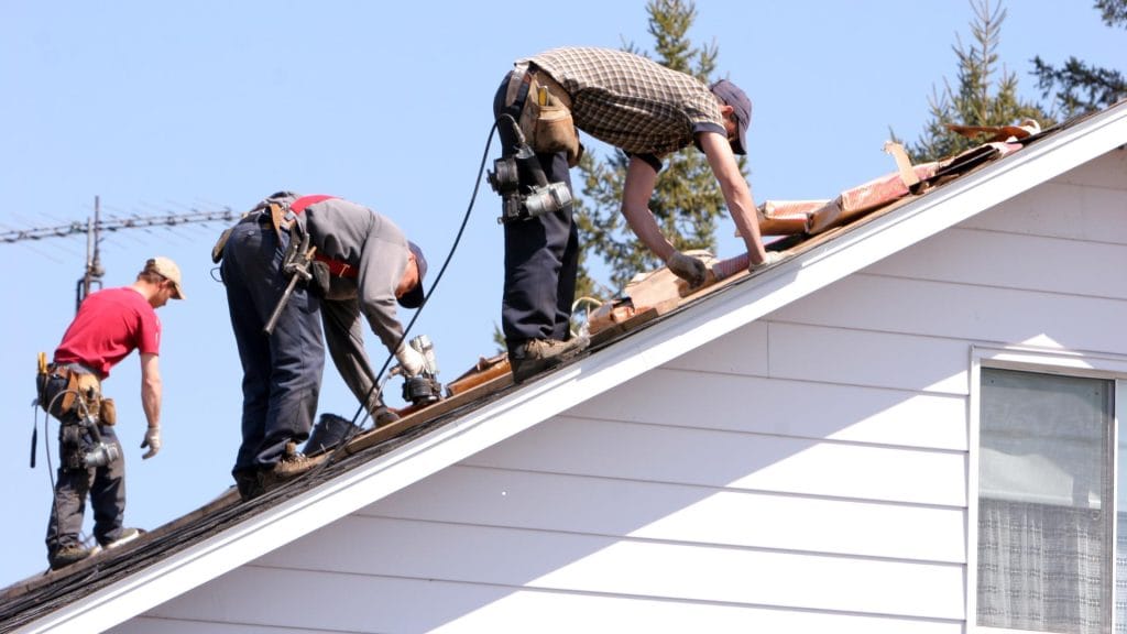 local hail damage roof repair